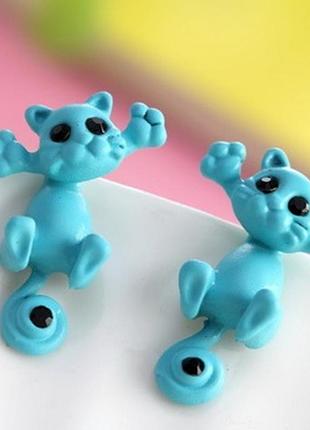 Сережки котики