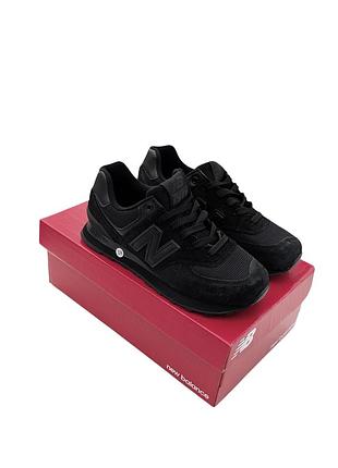 🔥жіночі кросівки new balance 574 чорні🔥
