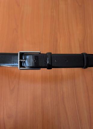 Mario dion шкіряний лаковий ремінь