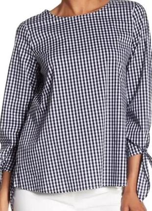 Блуза в клітинку