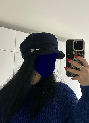 Кашкет, картуз темно синій