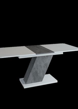 Rio b/v стол белая аляска ре/угольный камень