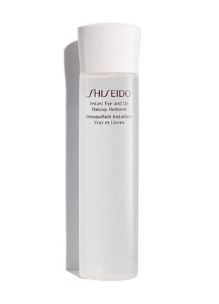 Засіб для зняття макіяжу з очей і губ shiseido the skincare instant eye and makeup lip