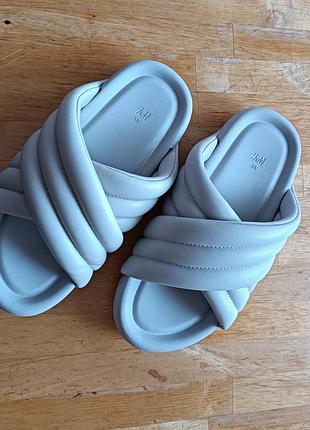 В идеале! стильные брендовые модные шлепанцы р.39