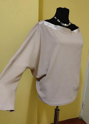 Кофта лонгслів стильний жіночий в рубчик