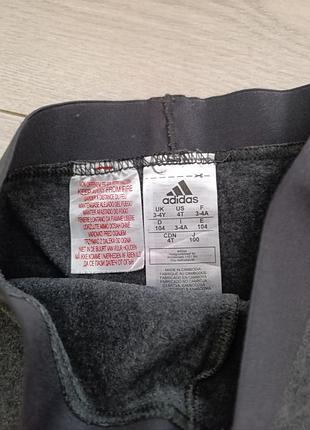 Лосины леггинсы adidas 3-4 года/104см 5