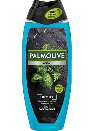 Гель для душу 500мл для чоловіків спорт тм palmolive