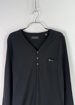 Karl lagerfeld v-neck long sleeve m size 5