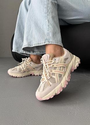 Жіночі кросівки asics gel-sonoma 15-50 beige/pink