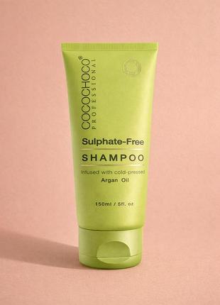 Cocochoco sulphate-free shampoo 150 мл — безсульфатний шампунь з аргановою олією | новий, оригінал