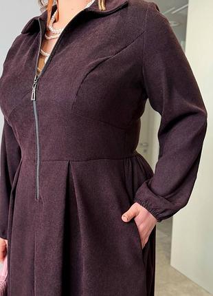 Вельветова сукня 2