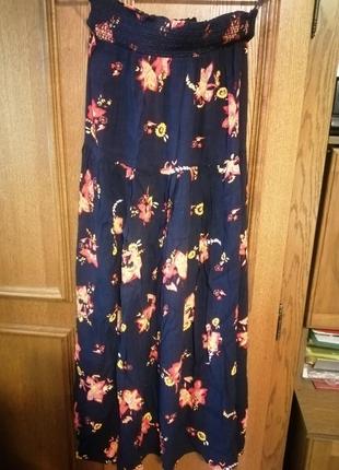 Длинная юбка впол