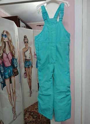 Брюки (комбинезон) лыжные детские lily &amp; dan