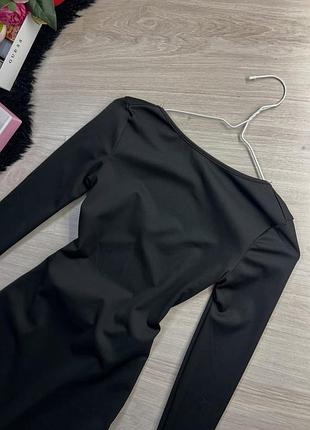 Сукня коротка чорна 2