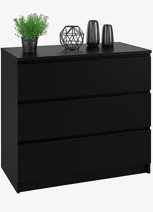 Комод т-2р чорний