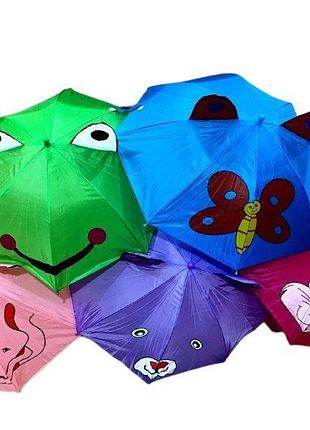 73-4 парасолька дитяча 5 кольорів d-75 см