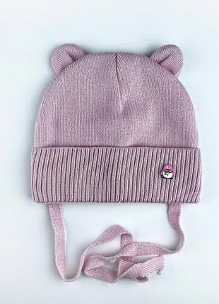 Шапочка на завязках "бонка" тм "talvi" (р. 44-46)