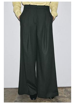 Каштани брюки zara🥰 4