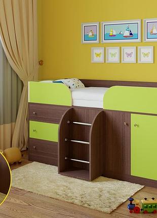 Кровать детская астра 5 design service (785)