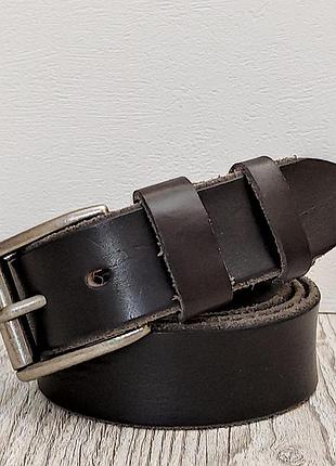 Ремінь шкіряний 4см унісекс