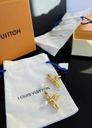 Сережки луї віттон 5