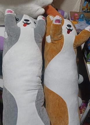 1027 e мягкая игрушка, кот батон, 110 см. 2