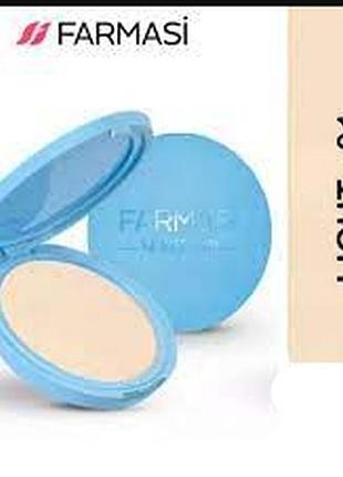 Bb-пудра all in on 01 світлий, light make up farmasi