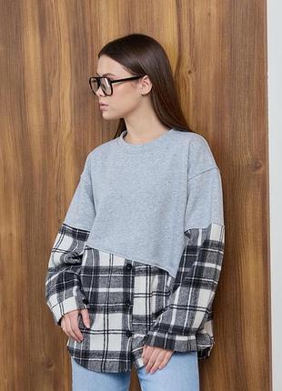 Світшот комбі