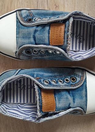 Мокасины детские джинс next