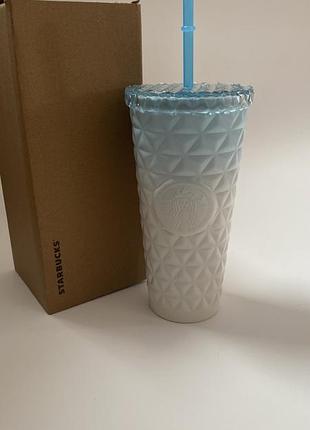 Термочашка starbucks 800 мл з нержавіючої сталі, з трубочкою, для холодних і гарячих напоїв