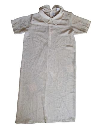 Прозора сукня сорочка максі довжини the white pepper