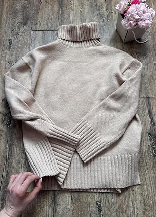 Базовий ідеальний бежевий светер h&m
