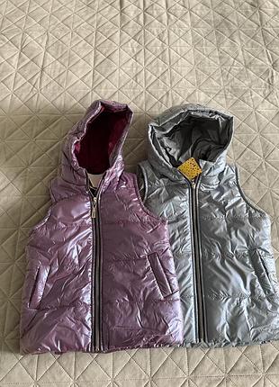 Нова жилетка для дівчинки  116, 122, 128 см