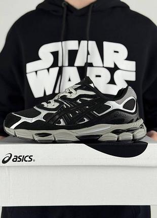 Чоловічі кросівки asics gel-nyc black grey