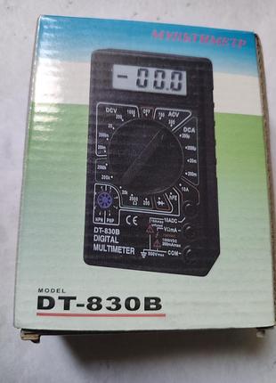 Мультиметр тестер цифровой dt-830b.новый