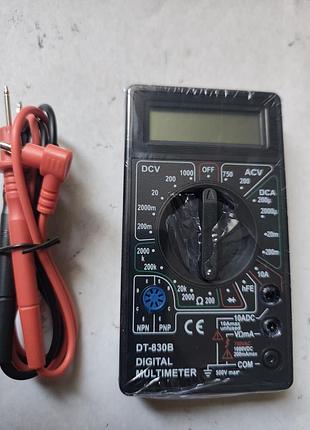 Мультиметр тестер цифровой dt-830b.новый 3