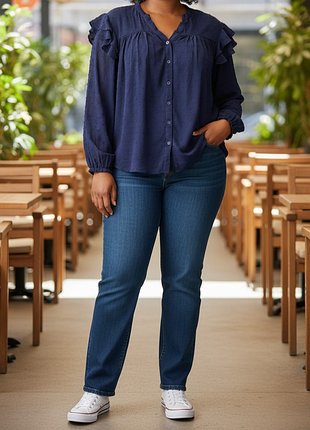 Новая женская блуза из вискозы увеличенного размера