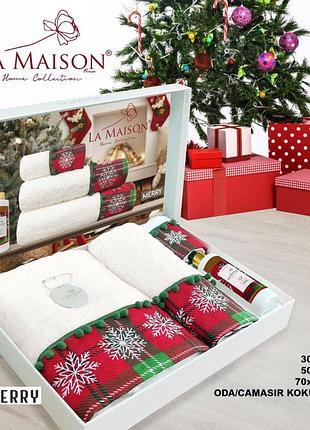 Набор полотенец la maison с парфюмом