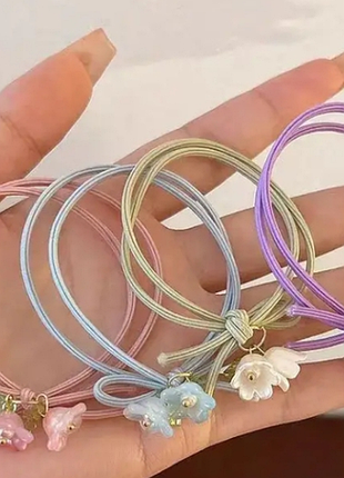 Стильна літня гумка для волосся