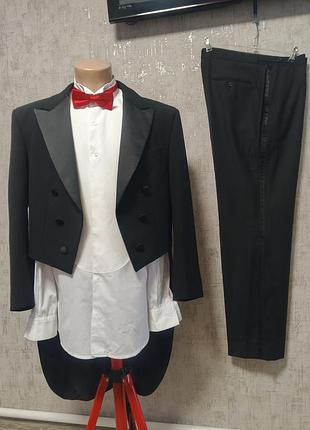Фрак мужской размер 52-54 костюм класичний бабочка фрачная рубашка