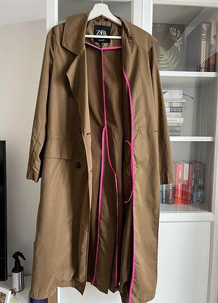 Zara тренч xs 2