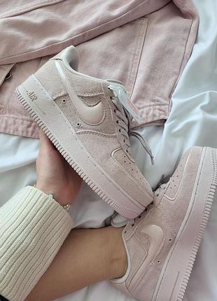 Жіночі кросівки nike air force 1 '07 pink