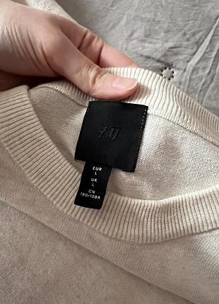 Чоловічий светр, джемпер h&m, розмір l 2