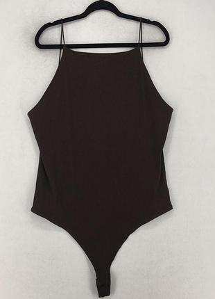 Коричневий боді h&m