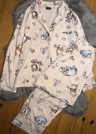 Ідеальна стильна піжама winnie the pooh р.м tu