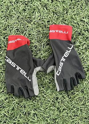 Велоформа, велорукавиці сastelli rosso corsa