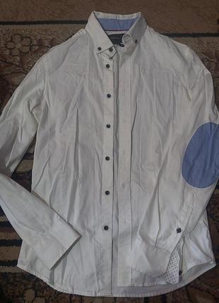 Рубашка мужская белая