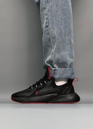 💎мужские кроссовки baas run 9000l black red