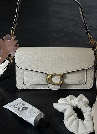 Жіноча сумка coach  mini pr9889 молочна