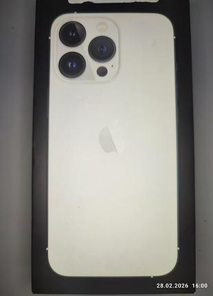 Коробка apple iphone 13 pro, silver 256gb, a2638 mlvf3zd/a